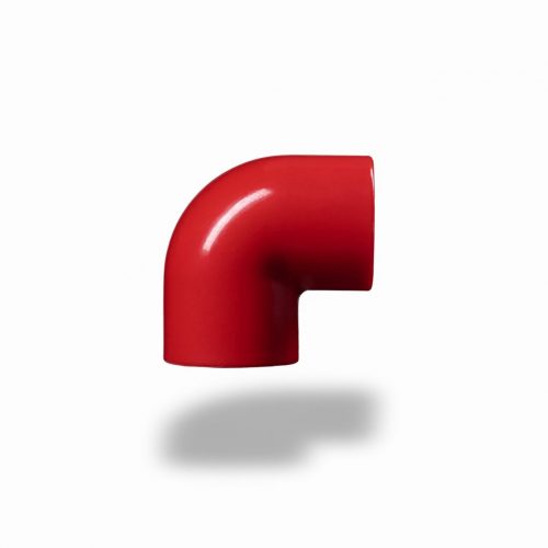 Rood 25mm bocht 90° voor ASD