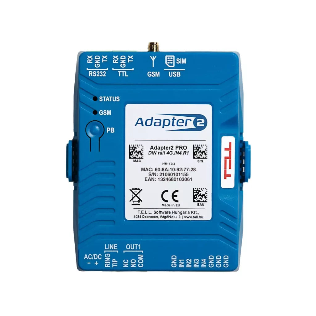 Adapter 2 PRO 4G GSM kiezer