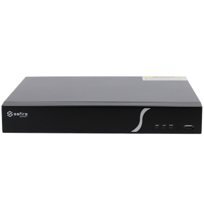 Safire 4 kanaals IP camerarecorder met POE