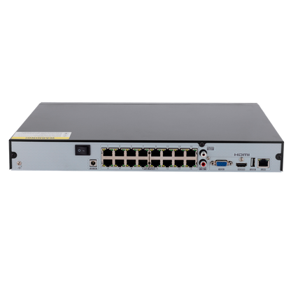16 kanaals IP camerarecorder met POE